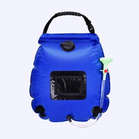 4 Person Tent, Waterproof Dome Tent for Camping with Detachable Rain Cover and Carry Bag (Color: Blue)